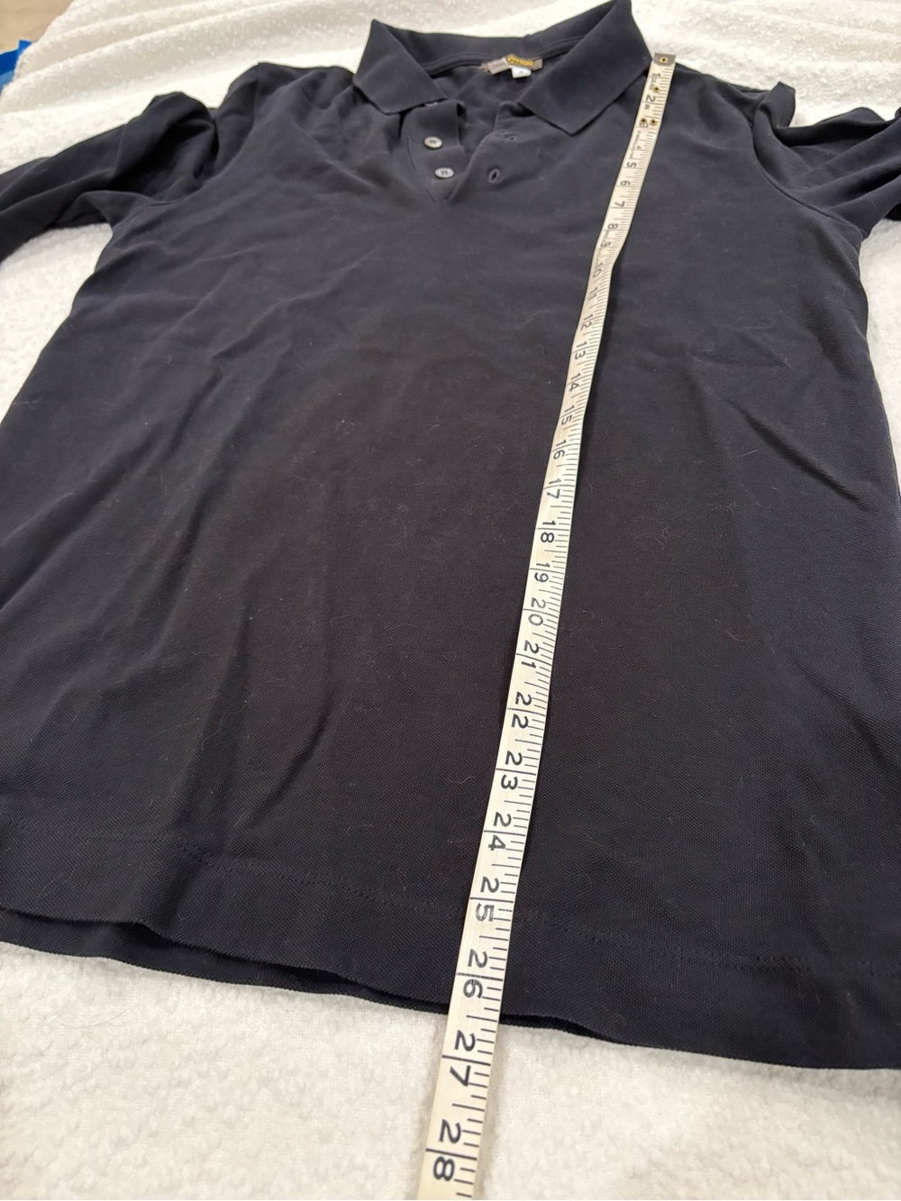 Louis Vuitton unisex Black Polo Shirt pique material